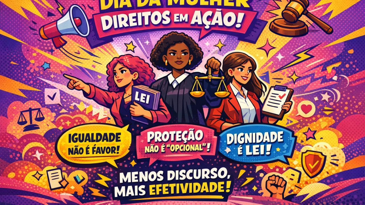 Banner do artigo Dia da Mulher: homenagem sem efetividade jurídica é só discurso